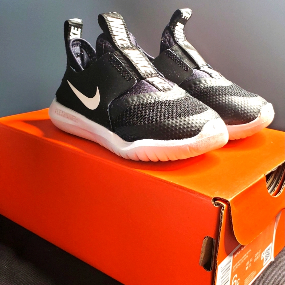 Nike Flex Runner Black 6c (Infant/Toddler)
